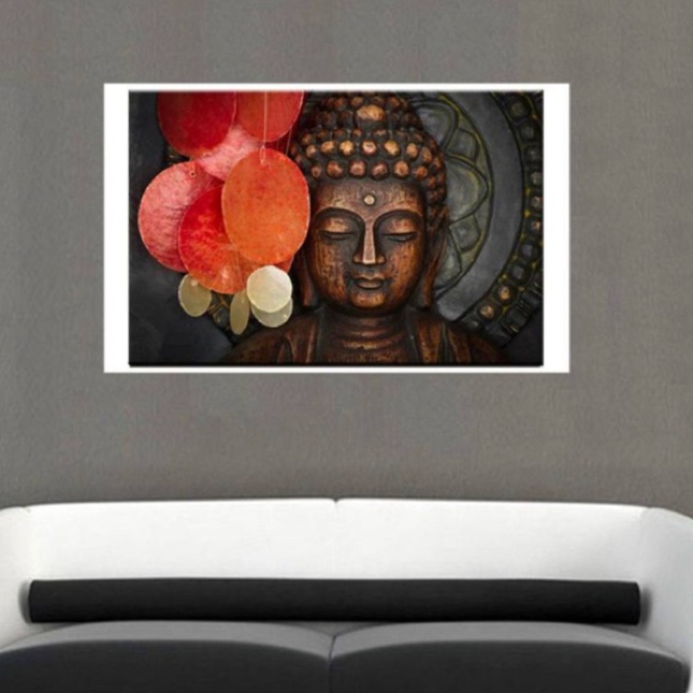 Buddha Wall Art Canvas Print Poster 20”x30”
